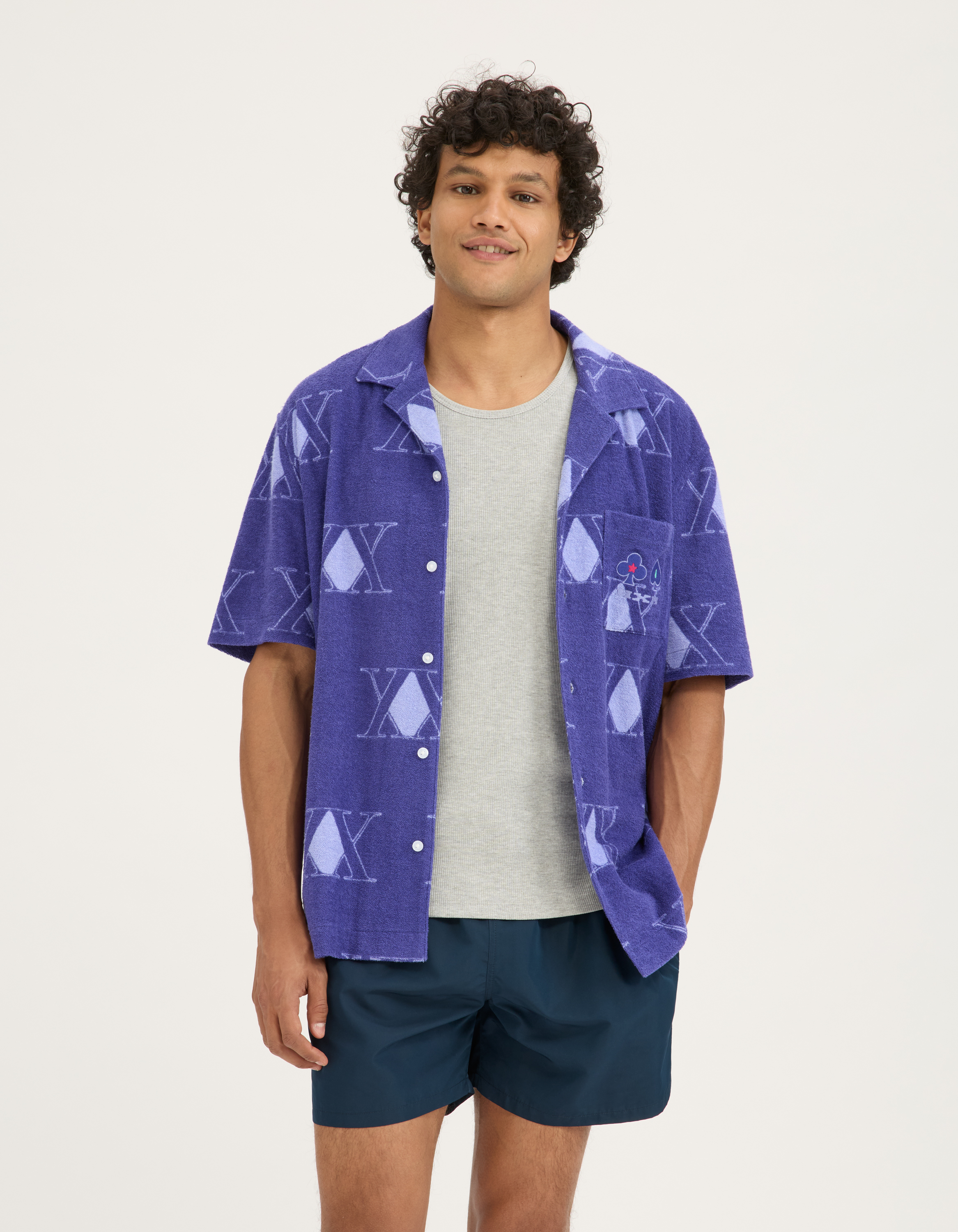 Hunter x Hunter - Chemise Hisoka violette - camaieu - Modalova