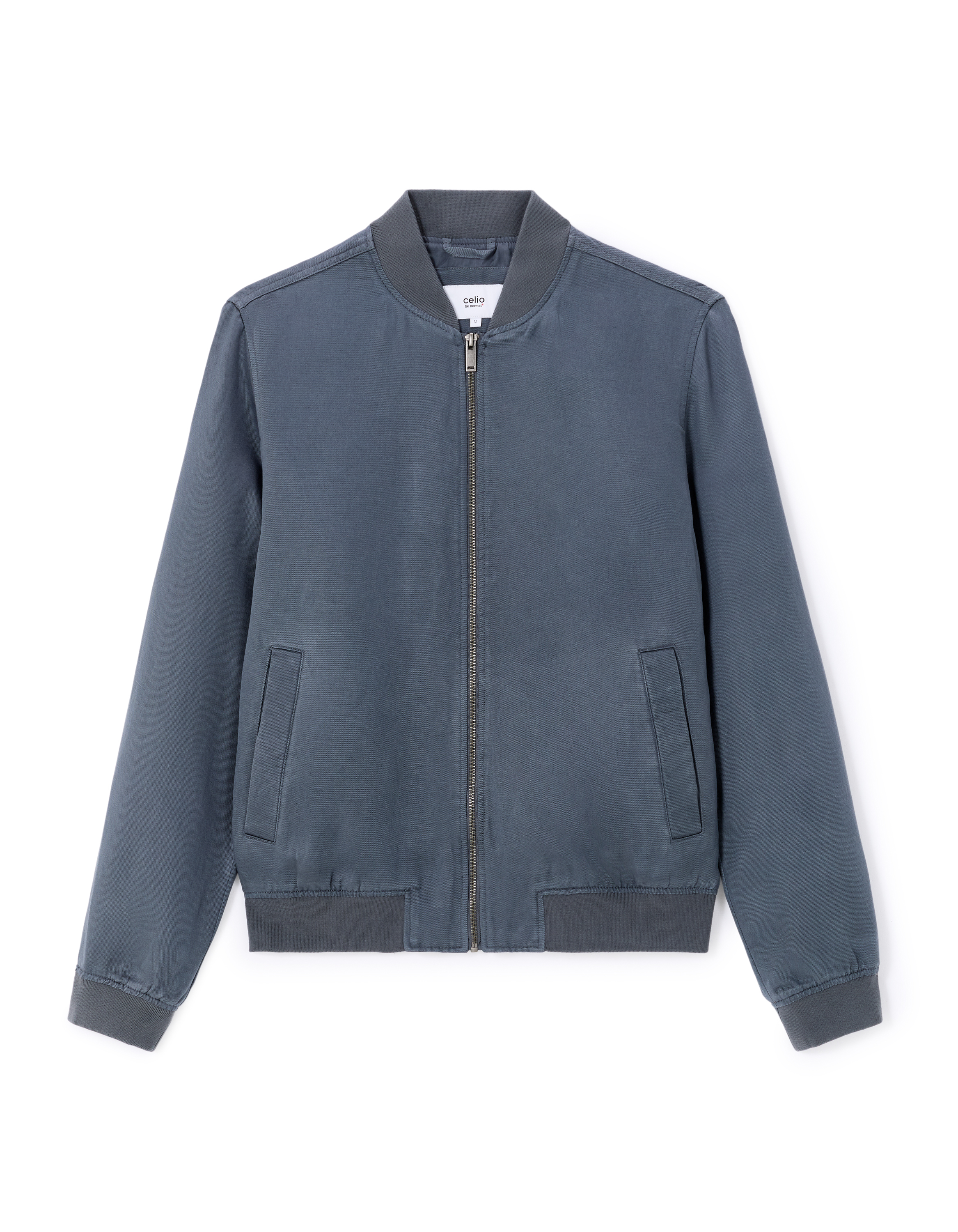 Veste col bomber - anthracite