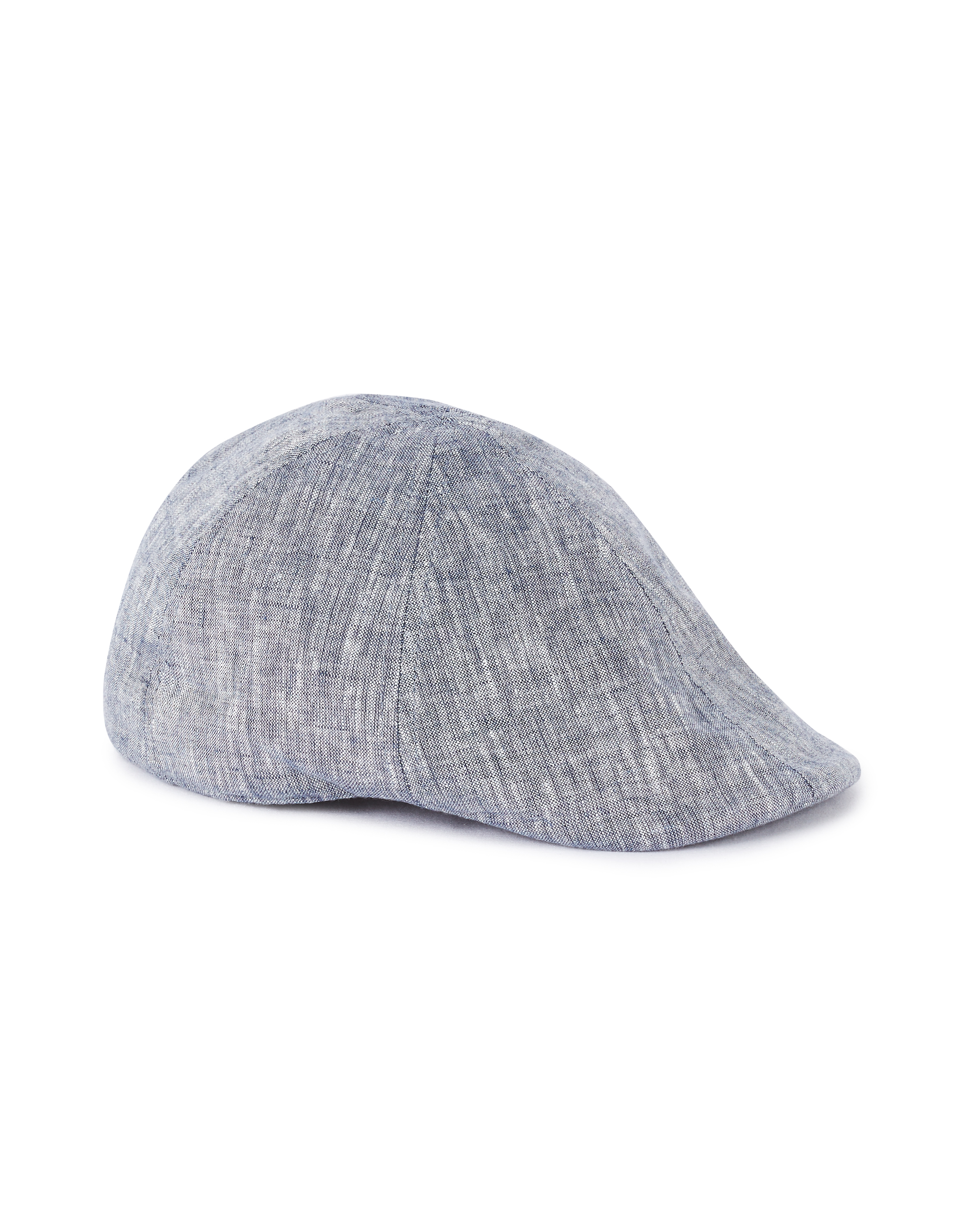 Béret golfeur 100% lin - marine