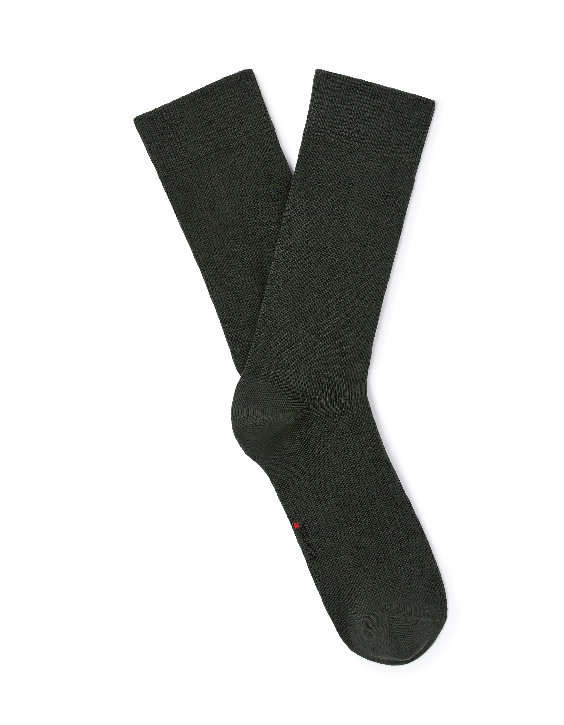 Chaussettes hautes sport 100% coton - vert