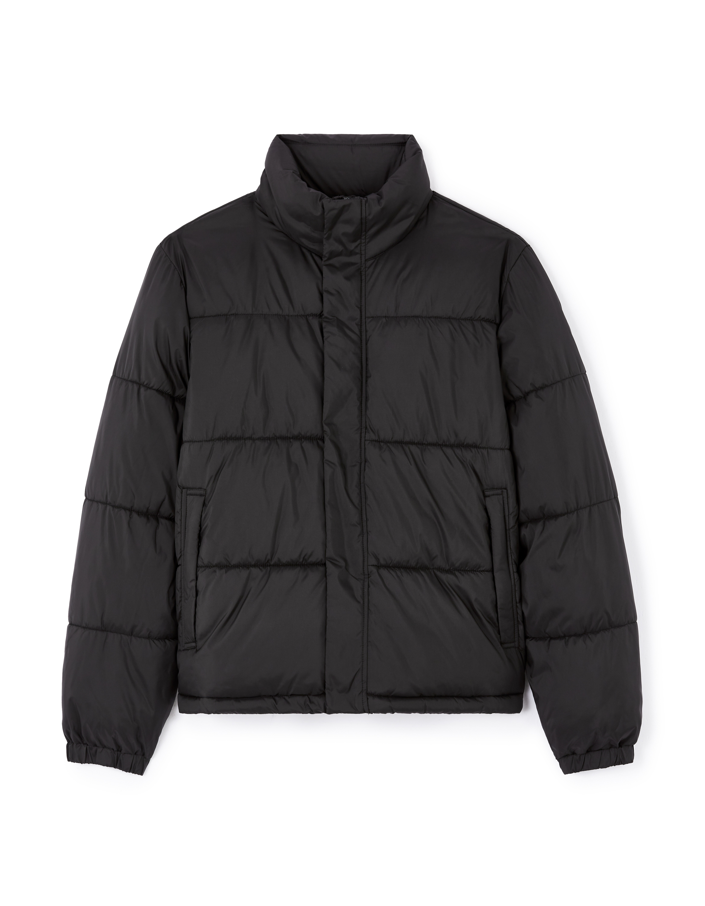 Doudoune chaude col montant - noir