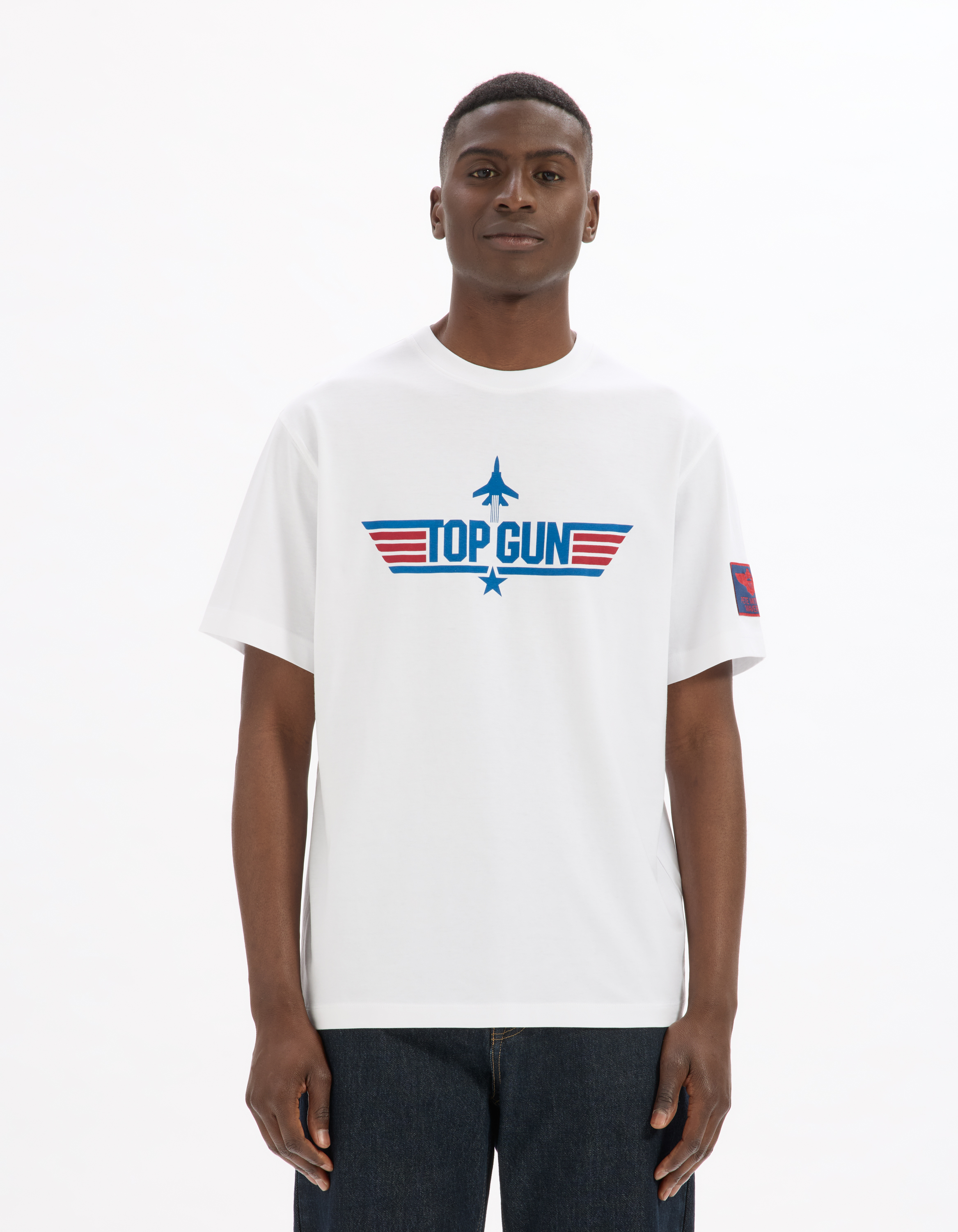 Top Gun - T-shirt blanc - camaieu - Modalova
