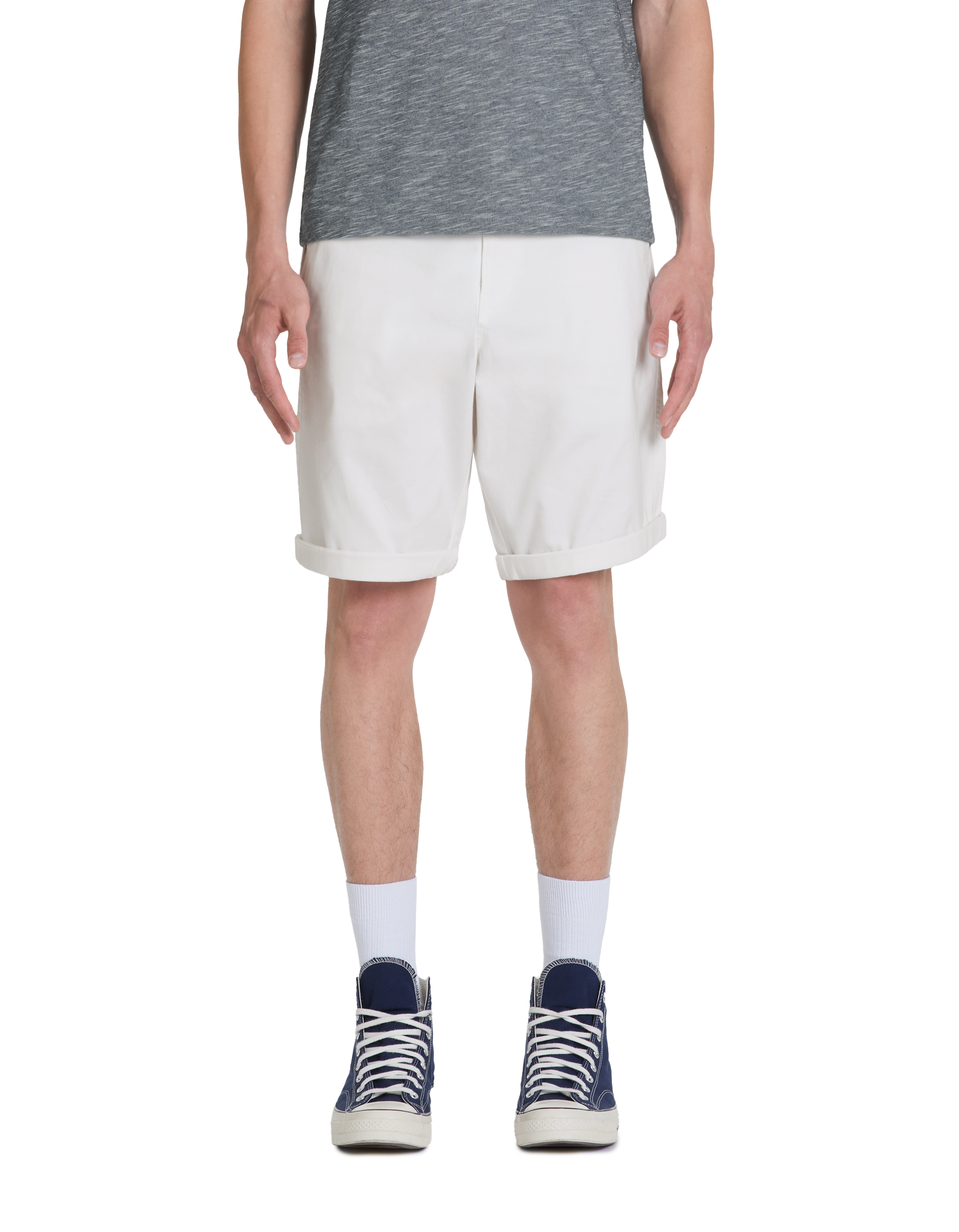 Bermuda chino en coton stretch - camaieu - Modalova