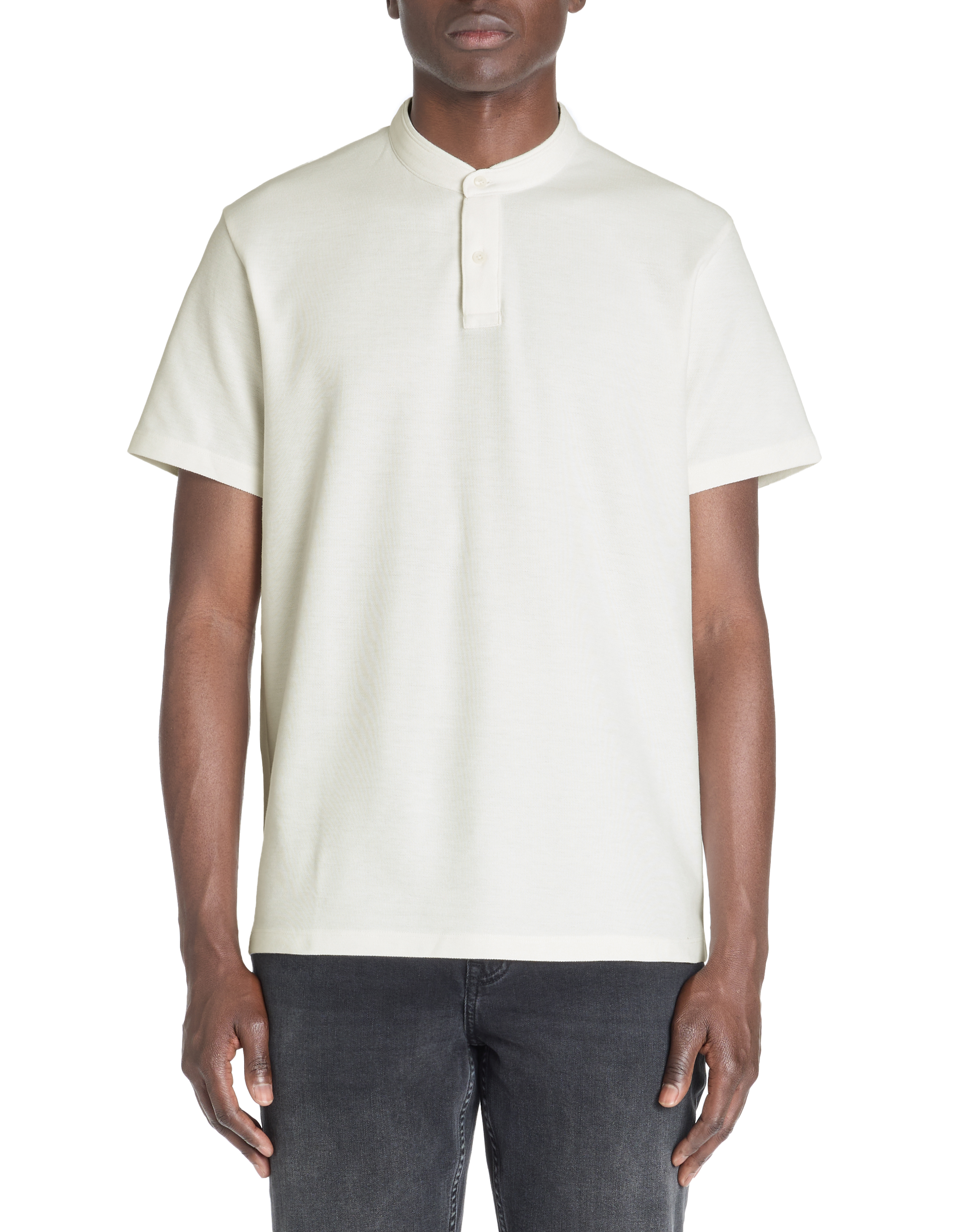 Polo piqué regular 100% coton - écru - camaieu - Modalova