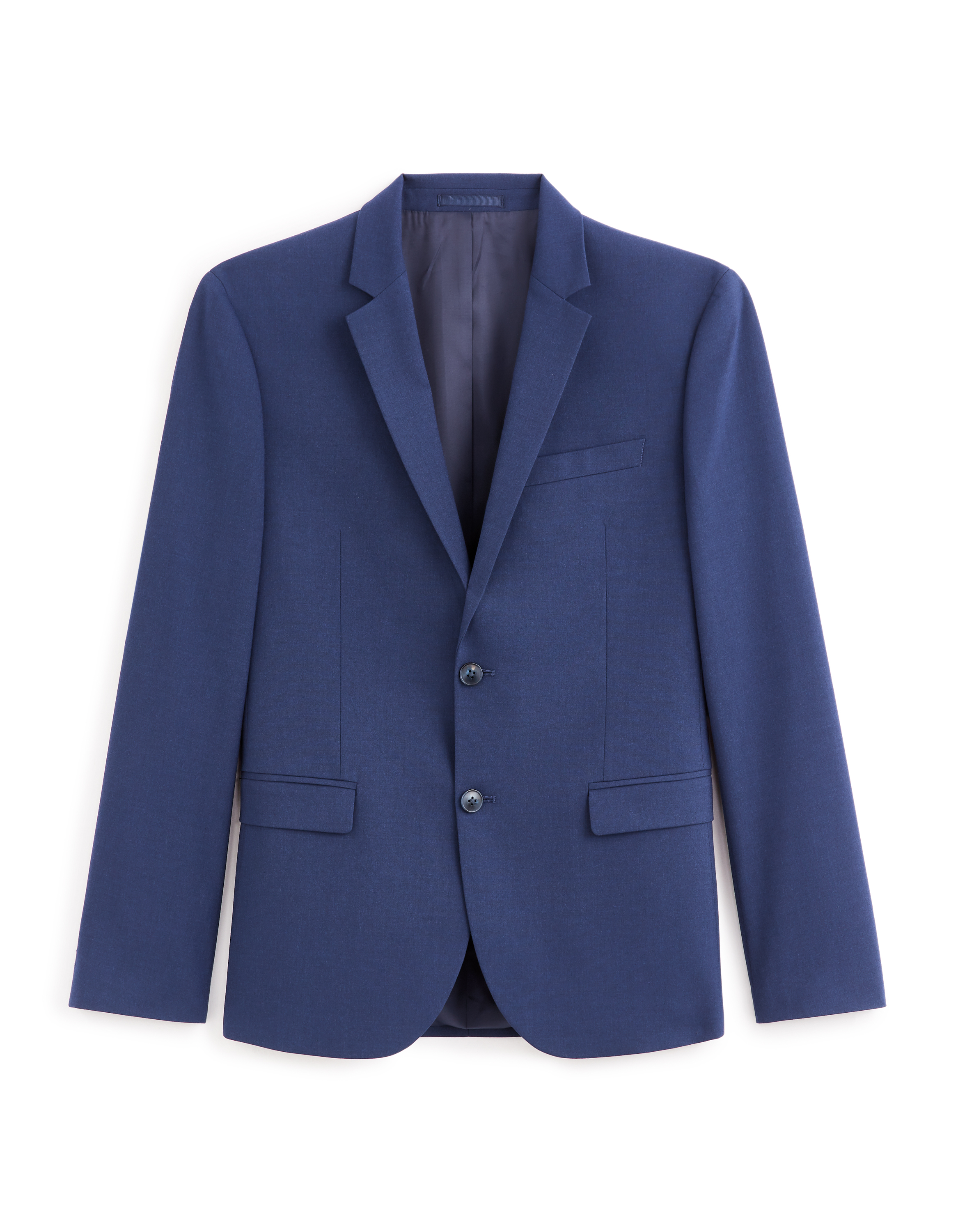 Veste de costume slim stretch - bleu