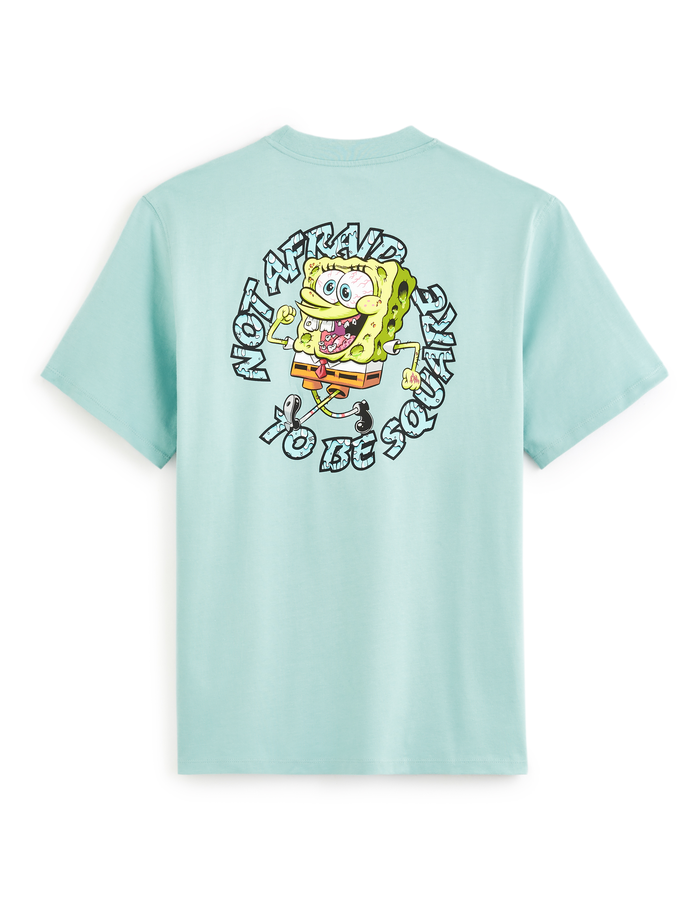 Bob l'éponge - T-shirt vert - camaieu - Modalova