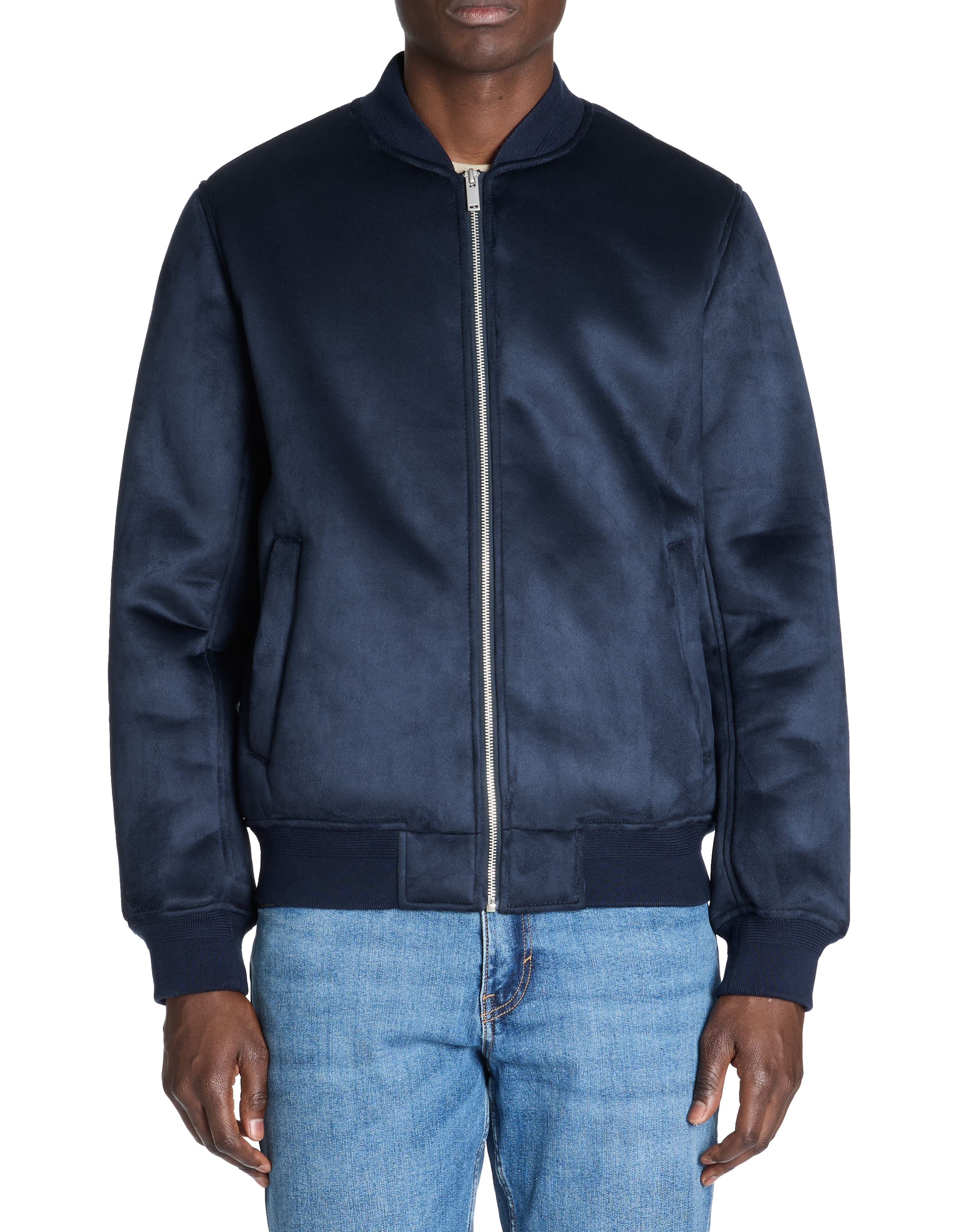 Bomber col bomber - marine - camaieu - Modalova