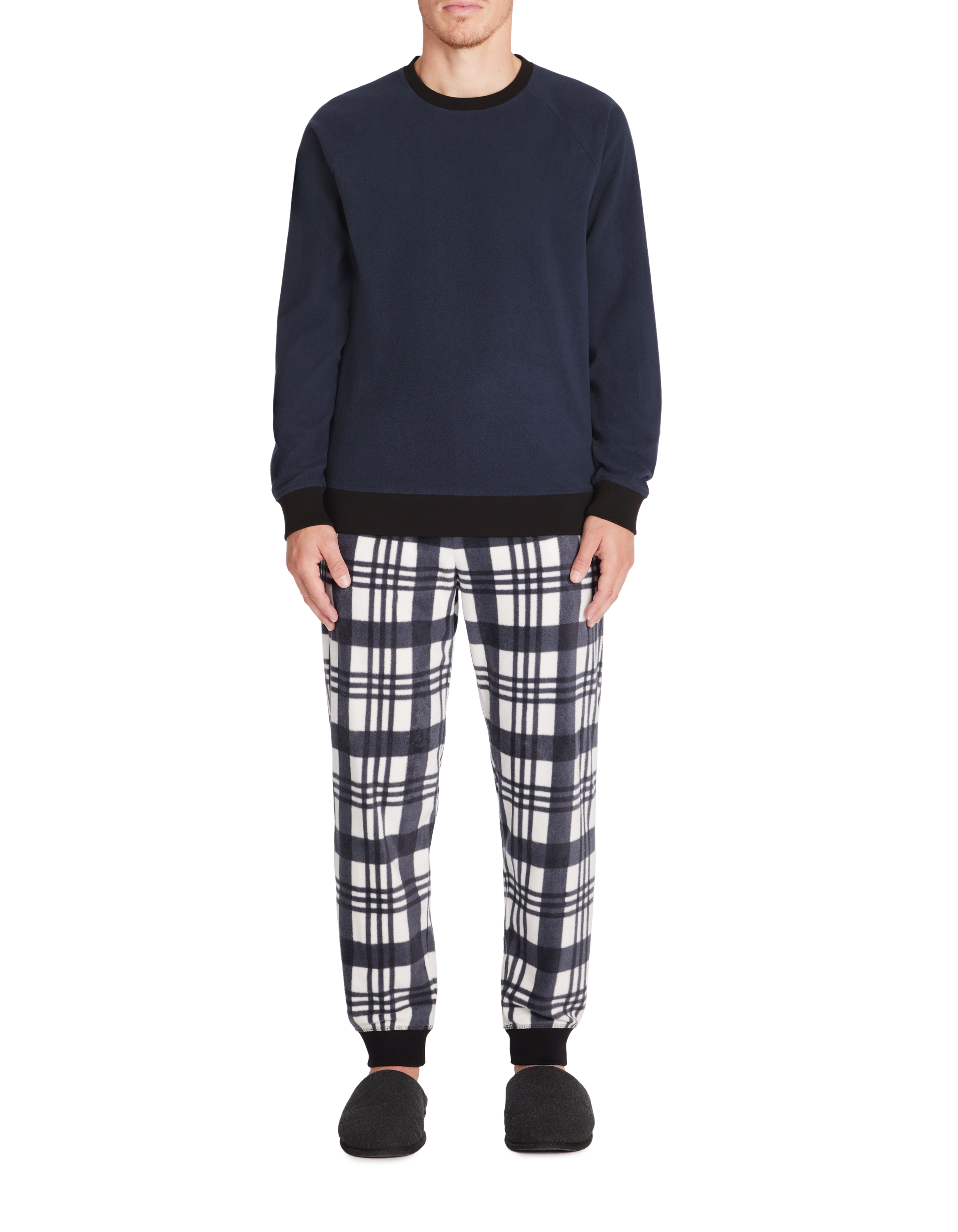 Pyjama bas long - marine - camaieu - Modalova