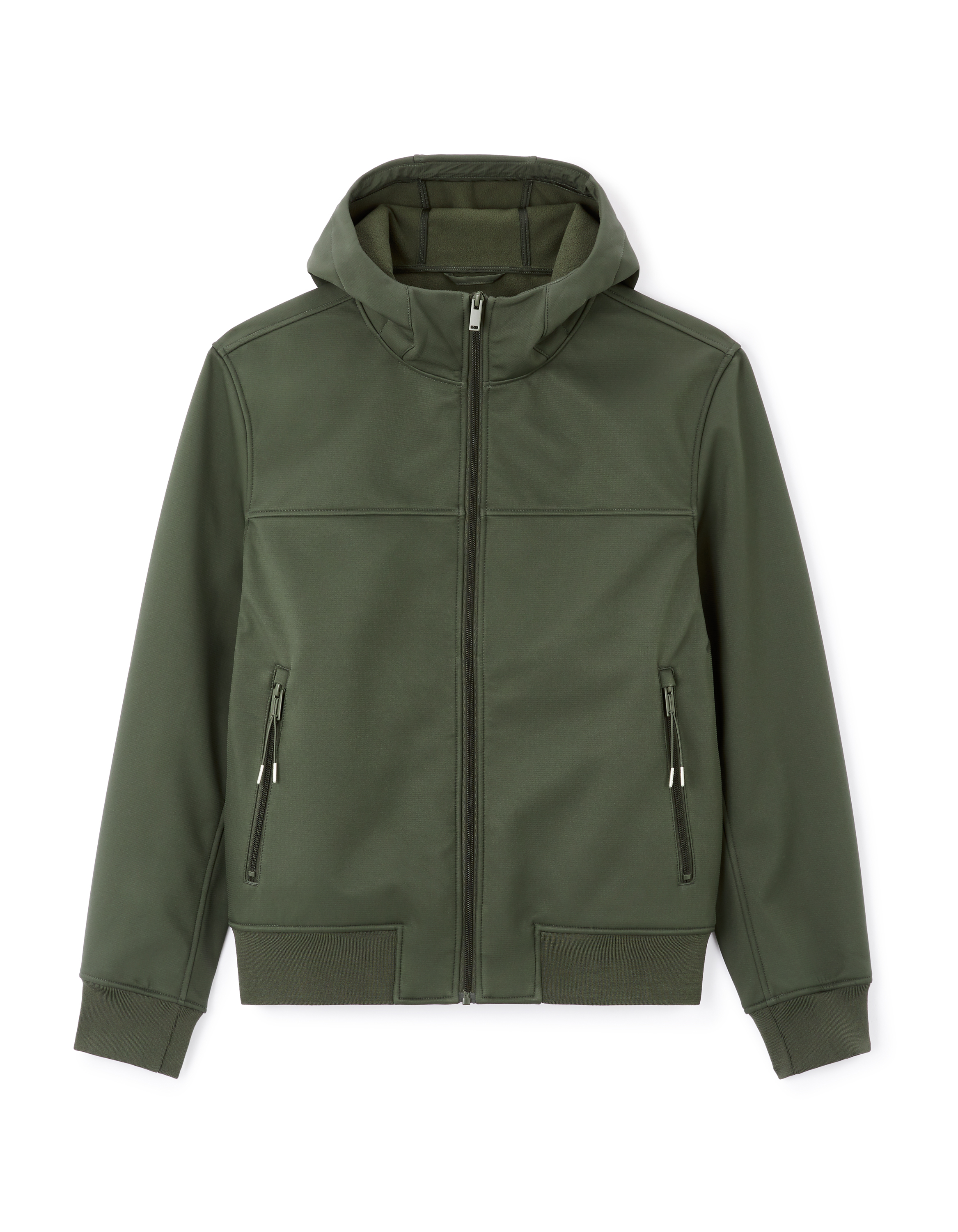 Blouson capuche fixe - kaki