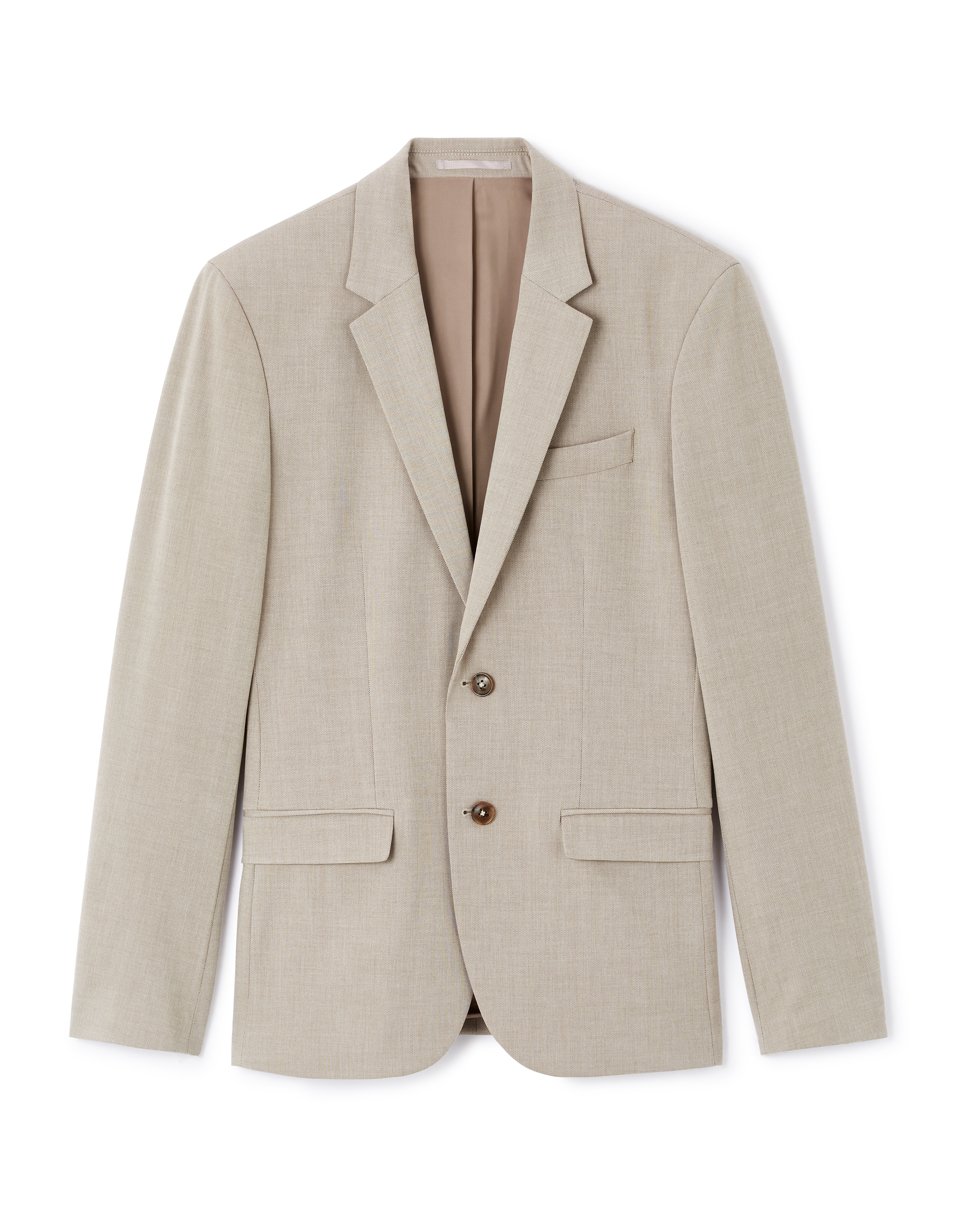 Veste de costume slim stretch - beige