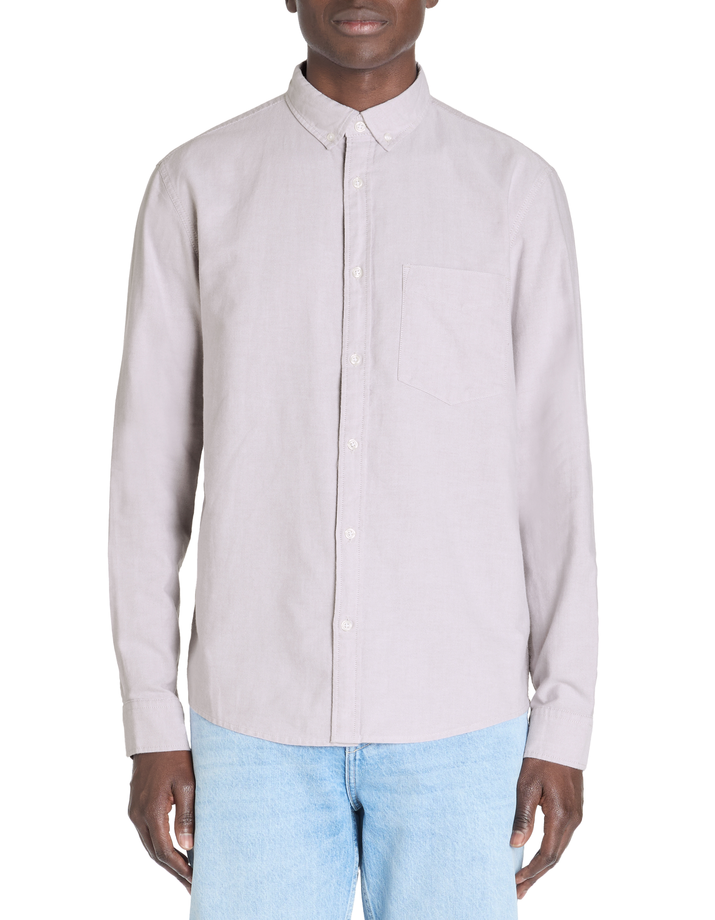 Chemise regular 100% coton oxford - camaieu - Modalova