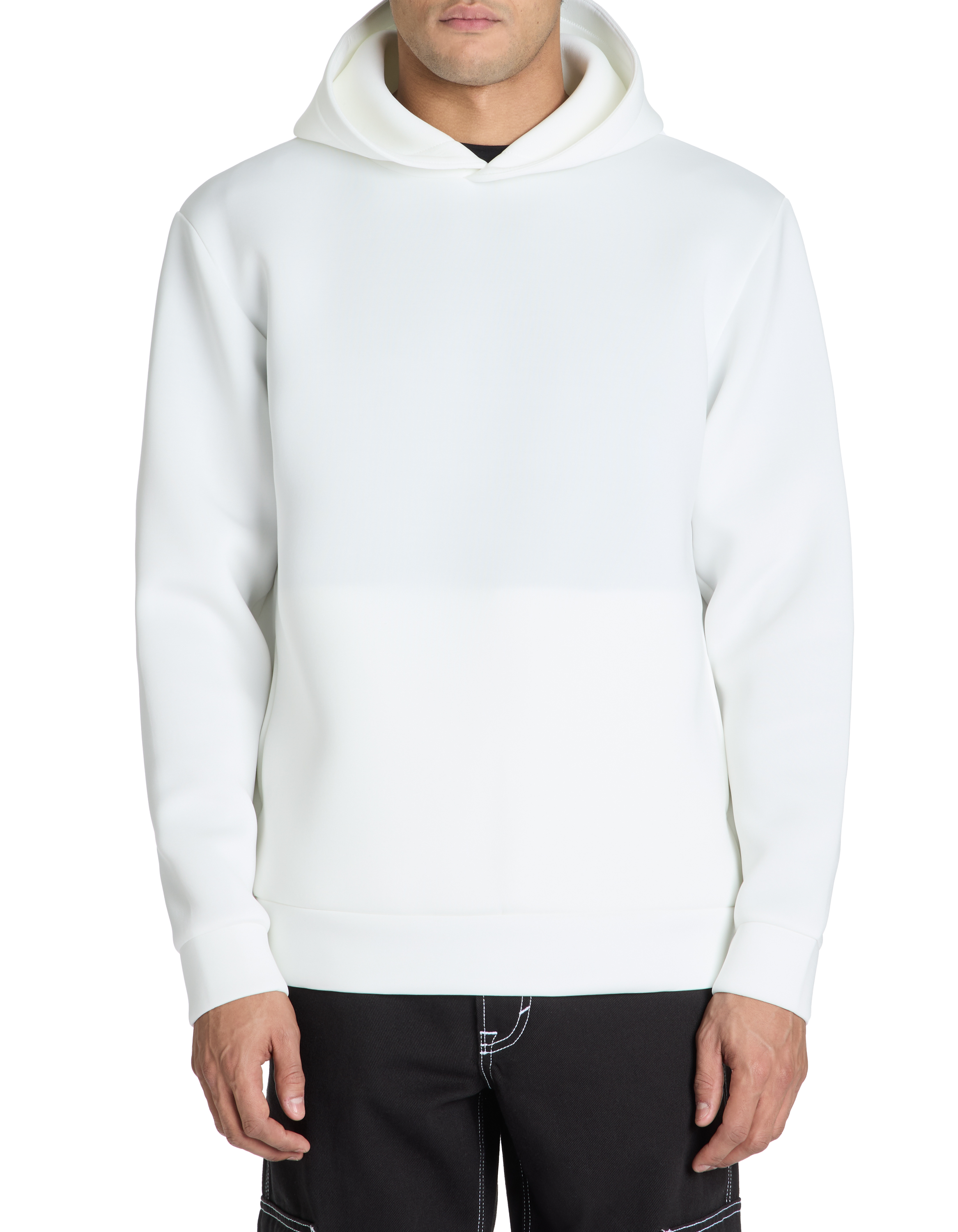 Sweat oversize capuche stretch - camaieu - Modalova