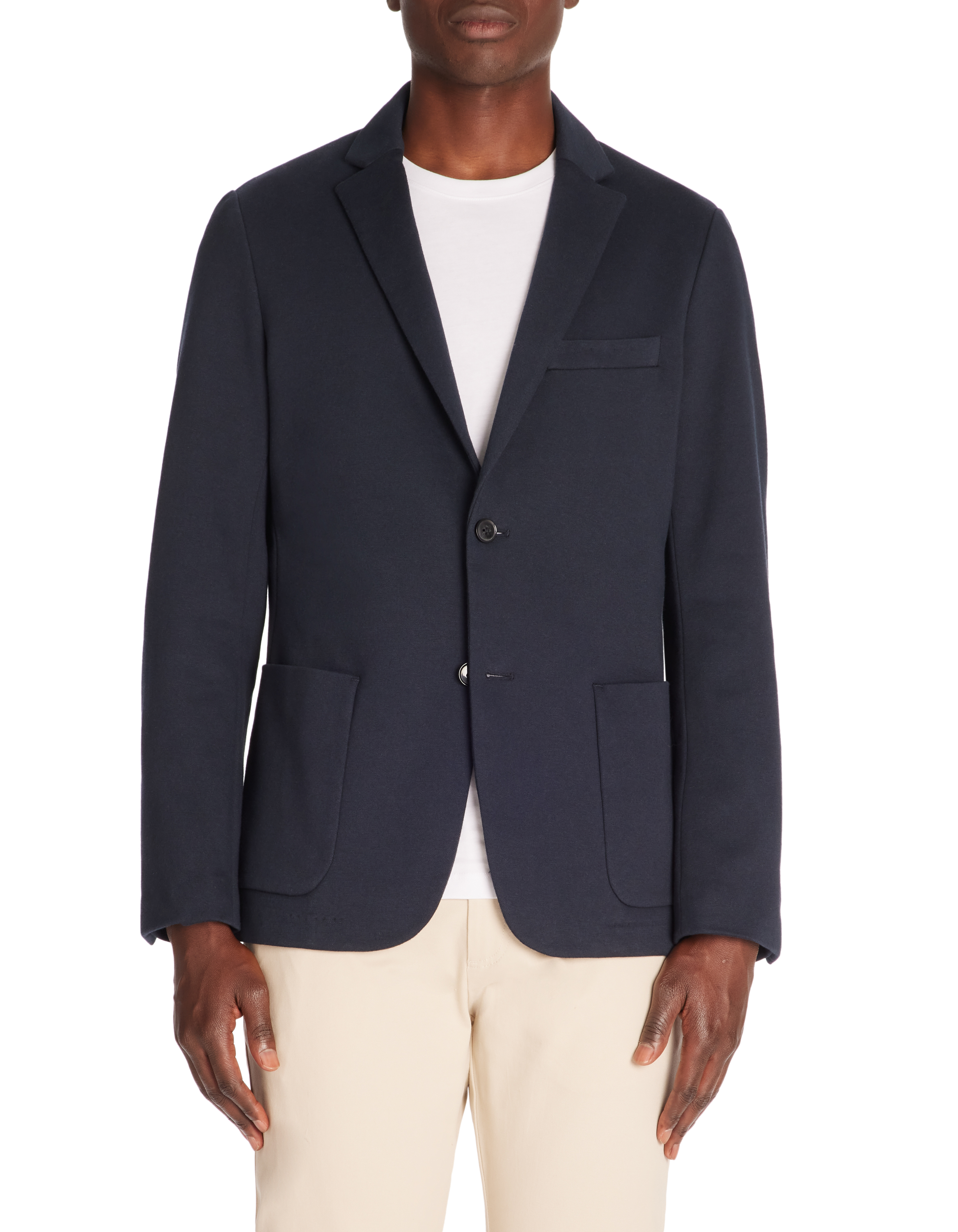 Blazer slim - marine - camaieu - Modalova