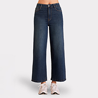 Jeans large femme