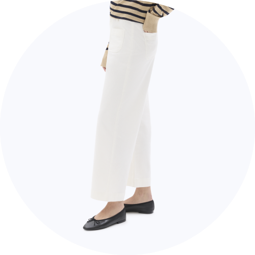 Pantalon Bootcut Femme CAMAIEU Noir - Taille 42 - Parfait état - Idéal Pour Le Bureau Ou Une Soirée